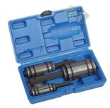 Uitlaat verbreder set, 3 delig, bevat de maten 28-44mm, 38-63mm en 53-88mm Uitlaat verbreder set, 3 delig, bevat de maten 28-44mm, 38-63mm en 53-88mm