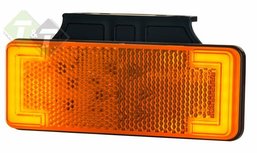 Zijmarkeringslamp, Contourlamp oranje, Incl. houder, Horpol Zijmarkeringslamp, Contourlamp oranje, Incl. houder, Horpol
