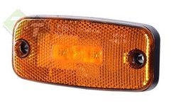 Zijmarkeringslamp Oranje, Contour lamp, 3 LEDS, 12/24 Volt, Horpol Zijmarkeringslamp Oranje, Contour lamp, 3 LEDS, 12/24 Volt, Horpol