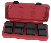 Krachtdoppenset, 1 duims aansluiting, 8 delig, 24 tot 38 mm, Seneca Krachtdoppenset, 1 duims aansluiting, 8 delig, 24 tot 38 mm, Seneca