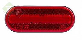 Zijmarkeringslamp Rood, Contour lamp LED, 12/24 Volt, Horpol Zijmarkeringslamp Rood, Contour lamp LED, 12/24 Volt, Horpol