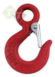 Lasthaak met oog en clip, Veiligheidshaak, Max. Belasting 1.5 Ton Lasthaak met oog en clip, Veiligheidshaak, Max. Belasting 1.5 Ton