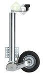 Neuswiel rond 60mm automaat, 200mm x 60mm, klapt automatisch wiel in bij het omhoog draaien Neuswiel rond 60mm automaat, 200mm x 60mm, klapt automatisch wiel in bij het omhoog draaien