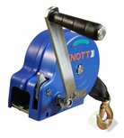 Handlier KNOTT - Ongeremd - 450 kg - 7M Lierband + haak Handlier KNOTT - Ongeremd - 450 kg - 7M Lierband + haak