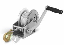 Handlier ongeremd - 2000Lbs(907KG) - 15 meter kabel en haak Handlier ongeremd - 2000Lbs(907KG) - 15 meter kabel en haak