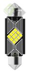 Interieur verlichting - Wit - 12 LED - Buislamp 12 volt - 1 Stuks Interieur verlichting - Wit - 12 LED - Buislamp 12 volt - 1 Stuks