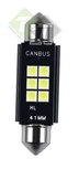 Interieur verlichting - Wit - 6 LED - Buislamp 12 volt - 1 Stuks Interieur verlichting - Wit - 6 LED - Buislamp 12 volt - 1 Stuks