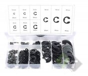 Borgring set - 300 dlg - buitenwerks assortiment - E clips - ASTA Borgring set - 300 dlg - buitenwerks assortiment - E clips - ASTA