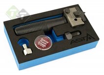 Professionele remleiding felsset - Felsgereedschap - ASTA Professionele remleiding felsset - Felsgereedschap - ASTA
