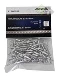 Popnagel set - 100 delig - Popnagels 3.2x9.6mm - Aluminium - ASTA Popnagel set - 100 delig - Popnagels 3.2x9.6mm - Aluminium - ASTA
