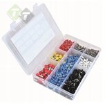 Kabelschoen pen assortiment - 1200 delig - Draad connectors - ASTA Kabelschoen pen assortiment - 1200 delig - Draad connectors - ASTA