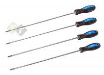 Extra lange torx schroevendraaier set - 4 dlg - Schroevendraaier - Torx - SATRA Extra lange torx schroevendraaier set - 4 dlg - Schroevendraaier - Torx - SATRA