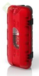 Brandblusser kast - Rood/Zwart - 600 x 287 x 220 mm (L x B x H) Brandblusser kast - Rood/Zwart - 600 x 287 x 220 mm (L x B x H)