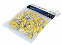 Adereindhuls set - 100 delig - Kabelschoen pen - Geel - 6mm - ASTA Adereindhuls set - 100 delig - Kabelschoen pen - Geel - 6mm - ASTA