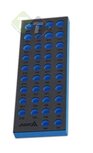 Foam inlay voor 38 doppen - Dophouder - Gereedschapswagen inzetstuk - ASTA Foam inlay voor 38 doppen - Dophouder - Gereedschapswagen inzetstuk - ASTA