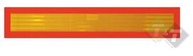 Markeringsbord aanhanger en oplegger - 113 x 20 cm - Reflector bord - Achtermarkingsbord Markeringsbord aanhanger en oplegger - 113 x 20 cm - Reflector bord - Achtermarkingsbord