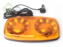 Zwaaibalk Oranje LED - Verlichtingsbalk - 84x LED - Waarschuwingsverlichting - 12/24V Zwaaibalk Oranje LED - Verlichtingsbalk - 84x LED - Waarschuwingsverlichting - 12/24V