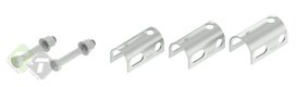Disselkoppeling adapters - 3 delig - Kogelkoppeling adapter - Universeel Disselkoppeling adapters - 3 delig - Kogelkoppeling adapter - Universeel
