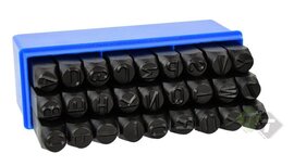 Slagletters 10mm - Gehele alfabet - 27 dlg - Slag letters - GEKO Slagletters 10mm - Gehele alfabet - 27 dlg - Slag letters - GEKO