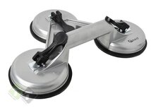 Aluminium zuignap drievoudig - Magic Puller - 115mm - Heffer - Raamdrager - GEKO Aluminium zuignap drievoudig - Magic Puller - 115mm - Heffer - Raamdrager - GEKO