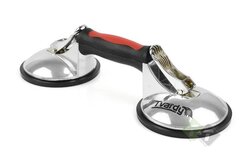 Aluminium zuignap dubbel - Magic Puller - 125mm - Heffer - Raamdrager - TVARDY Aluminium zuignap dubbel - Magic Puller - 125mm - Heffer - Raamdrager - TVARDY
