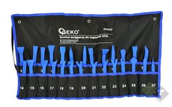 Bekleding en panelen verwijder set - 27 delige set - Schraper tool set - GEKO Bekleding en panelen verwijder set - 27 delige set - Schraper tool set - GEKO