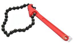 Oliefiltertang met ketting - Filtertang - Tot 125 mm - GEKO Oliefiltertang met ketting - Filtertang - Tot 125 mm - GEKO