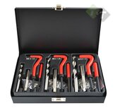 Helicoil reparatie set - 88 delig - M6 tot M10 - Draadhersteller - GEKO Helicoil reparatie set - 88 delig - M6 tot M10 - Draadhersteller - GEKO