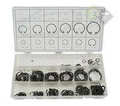 Borgring set - 300 dlg - Binnenwerks assortiment - Seegerring clips - GEKO Borgring set - 300 dlg - Binnenwerks assortiment - Seegerring clips - GEKO