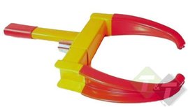 Wielklem Universeel, voor max. breedte van 265mm, en velg grote van 6 tot 16 inch, inc. 2 sleutels Wielklem Universeel, voor max. breedte van 265mm, en velg grote van 6 tot 16 inch, inc. 2 sleutels