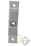 Bakslot groot tweezijdig, 125mm x 25mm, opbouwhoogte van 13mm Bakslot groot tweezijdig, 125mm x 25mm, opbouwhoogte van 13mm