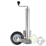 Neuswiel rond 60mm automaat, 200mm x 60mm, klapt automatisch wiel in bij het omhoog draaien Neuswiel rond 60mm automaat, 200mm x 60mm, klapt automatisch wiel in bij het omhoog draaien