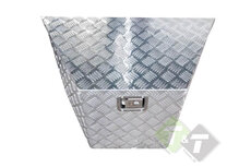 Opslagbox Aluminium, disselbak, opslagbak, aanhangerbak, dissel bak 830 x 380 x 465 x 480mm Opslagbox Aluminium, disselbak, opslagbak, aanhangerbak, dissel bak 830 x 380 x 465 x 480mm