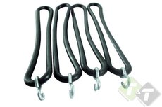 Spanrubber, Span elastiek, Spanners 40cm lengte, met S-haak Spanrubber, Span elastiek, Spanners 40cm lengte, met S-haak