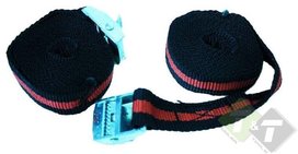 Spanband GS/Tüv, 2 delig, lengte spanband 250cm, breedte spanband 2.5cm Spanband GS/Tüv, 2 delig, lengte spanband 250cm, breedte spanband 2.5cm