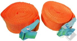 Spanband, sjorband, lengte van spanband 250cm, breedte van de spanband 2.2cm, 2 delig Spanband, sjorband, lengte van spanband 250cm, breedte van de spanband 2.2cm, 2 delig