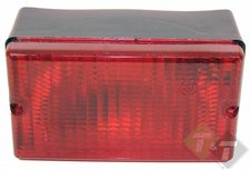 Mist achterlicht rechthoek, Mistlamp, 70mm x 125mm x 55mm (L x B x H), E3 gekeurd, mistverlichting Mist achterlicht rechthoek, Mistlamp, 70mm x 125mm x 55mm (L x B x H), E3 gekeurd, mistverlichting