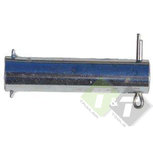 As 120mm voor neuswiel, zonder splitpen, 20mm diameter voor neuswiel As 120mm voor neuswiel, zonder splitpen, 20mm diameter voor neuswiel