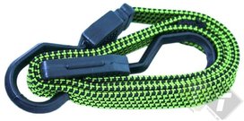 Elastiek verstelbaar 25 tot 115 cm + haken, max. 50% rekken, geel/zwart Elastiek verstelbaar 25 tot 115 cm + haken, max. 50% rekken, geel/zwart