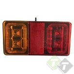 Achterlicht LED, Rechthoek, Ledlamp, Aanhangerlamp, Achterlichten Achterlicht LED, Rechthoek, Ledlamp, Aanhangerlamp, Achterlichten