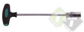Bougiesleutel met magneet en knikkop, sparkplug key 16mm Bougiesleutel met magneet en knikkop, sparkplug key 16mm