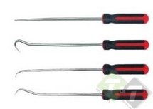 Hakenset, 4 delig, combinatie pik, 90 pik, rechte pik, haak pik, Seneca Hakenset, 4 delig, combinatie pik, 90 pik, rechte pik, haak pik, Seneca