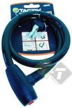 Kabelslot Tactix 800 mm, Fietslsot, Staalkabelslot, Motorslot, 800mm lang Kabelslot Tactix 800 mm, Fietslsot, Staalkabelslot, Motorslot, 800mm lang