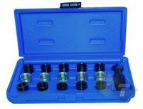 Draadreparatieset, 16 delig, 1 draadtap 70mm, 5 schroefdraad M14 x 1.25 - 11.2mm, 10 M14 x 1.25 - 17.5mm Draadreparatieset, 16 delig, 1 draadtap 70mm, 5 schroefdraad M14 x 1.25 - 11.2mm, 10 M14 x 1.25 - 17.5mm
