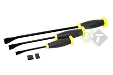 Breekijzer, Koevoet set, 3 delig, 100, 170 en 300mm, Benson Breekijzer, Koevoet set, 3 delig, 100, 170 en 300mm, Benson