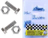 Bout en moer assortiment klein, kleine maten bouten en moeren Bout en moer assortiment klein, kleine maten bouten en moeren