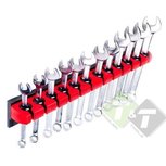 Magnetische sleutelhouder, 420mm x 650mm x 50mm (L x B x D), plaats voor 12 sleutels Magnetische sleutelhouder, 420mm x 650mm x 50mm (L x B x D), plaats voor 12 sleutels