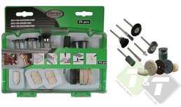 Multi tool accessoires set, 24 delig, geschikt voor Stiftslijper/Dremel Multi tool accessoires set, 24 delig, geschikt voor Stiftslijper/Dremel