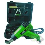 Heteluchtpistool, Hete lucht pistool, höfftech, 400, 600 graden, inc. 4 mondstukken Heteluchtpistool, Hete lucht pistool, höfftech, 400, 600 graden, inc. 4 mondstukken