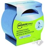 Reparatietape, Ducktape, Plakband 50mm x 10 meter, Grijs, Benson Reparatietape, Ducktape, Plakband 50mm x 10 meter, Grijs, Benson